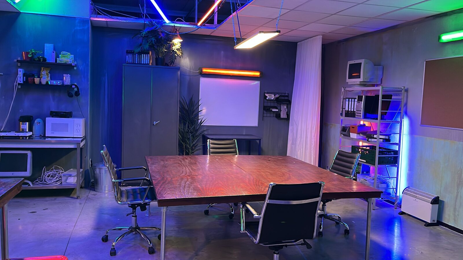 Hacked — TV set build by Concept Factory